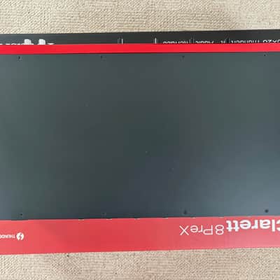 Focusrite Clarett 8Pre X Thunderbolt Audio Interface 2010s - Red image 6