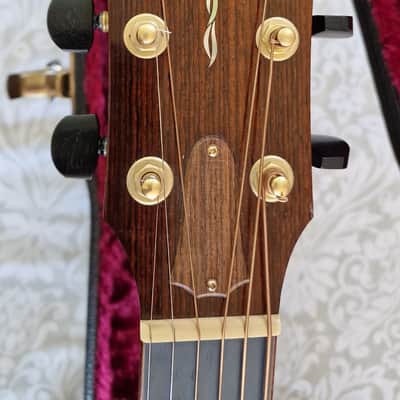 Taylor Custom Shop Grand Auditorium Presentation Series AAAAA Flame Hawaiian KOA Lefty Acoustic Guitar image 15