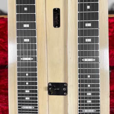 Circa 1955 Fender Dual 6 Professional Three Leg Steel Guitar w/OHSC image 3