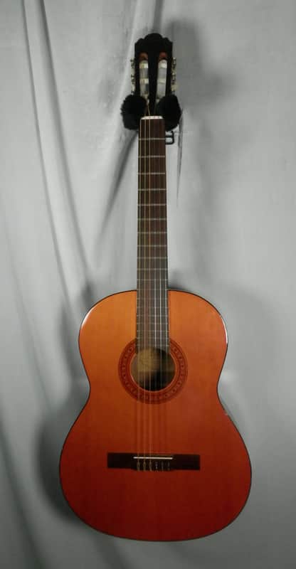 Lyle Model C-610 Classical Nylon String Acoustic Guitar used Made in Japan image 1