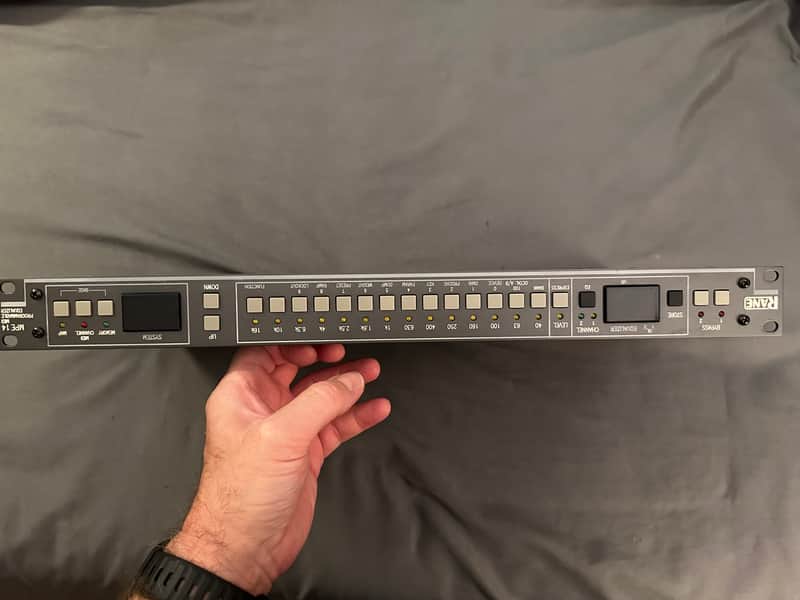 Rane Rane MPE-14 MIDI Stereo Equalizer EQ - Gray image 1