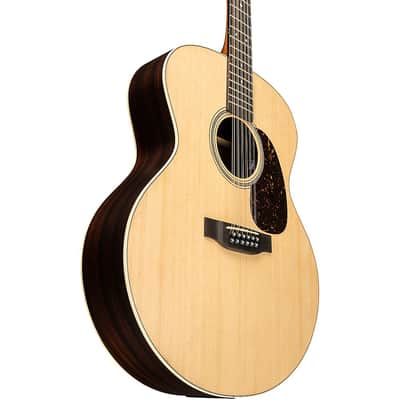 Martin J-16E 12-String Rosewood Jumbo Acoustic-Electric Guitar - Regular Natural image 6