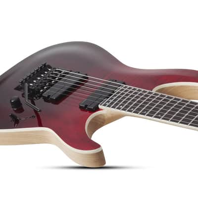 Schecter C-7 FR SLS Elite - Blood Burst (1374) image 12