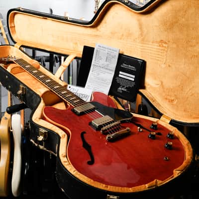 Gibson Memphis '63 ES-335 Block 2015 - Figured Sixties Cherry VOS image 3