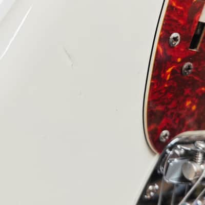 Fender Japan MG65 OWH Mustang Olympic White Crafted in Japan S Serial 2006-2008 Offset Guitar, u5011 image 7