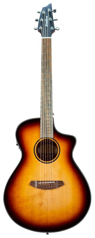 Breedlove Discovery S  Concerto Edgeburst CE European-African Mahogany Acoustic Guitar image 1