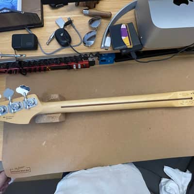 Fender Precision Bass Neck Maple MIM with Tuners (2022) image 3