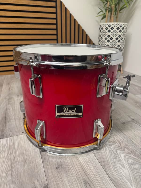 Pearl Export 12"x 10" Rack Tom Drum / Drum Hardware / Red #OE19 image 1