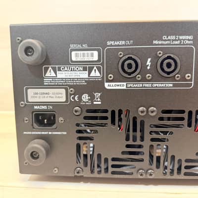 TC Electronic Blacksmith 1600-Watt Class-D Bass Amplifier Head Rackmount Bass Amp Made in Sweden 2010's image 11