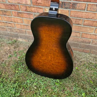 2008 Gibson Made Squareneck Dobro Model F-60 Sunburst With Original Case image 6
