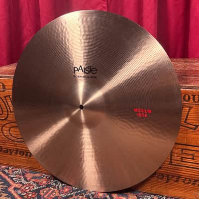 20" Paiste Formula 602 Ride Cymbal 2374g *Video Demo* image 2