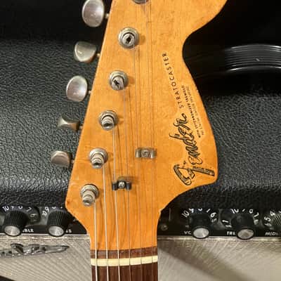 Fender Stratocaster Rosewood 1966 Candy Apple Red image 7