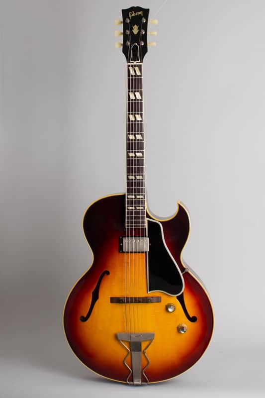 Gibson  ES-175 Arch Top Hollow Body Electric Guitar (1961), ser. #10206, original brown hard shell case.
