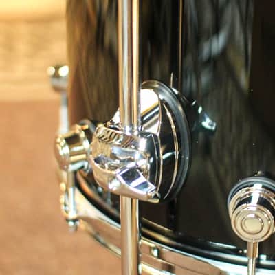 DW Performance Piano Black Lacquer Bop Drum Set - 14x18, 8x12, 14x14 image 6