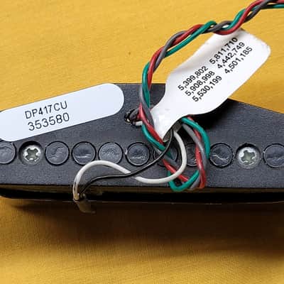 DiMarzio DP417 Area T Neck Pickup 2000s - Silver image 3