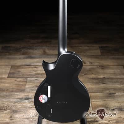 ESP LTD EC-1000 Baritone Fishman Fluence Guitar – Charcoal Metallic Satin image 6