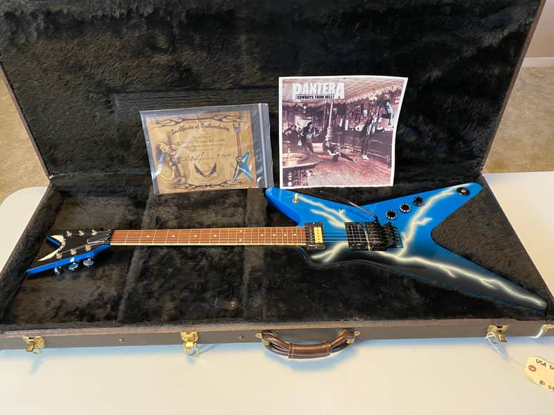 1st Edition Reissue Dean USA Custom ML Dimebag "Dean From Hell" Limited 83/150 image 1