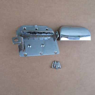 1960s Teisco Marquis Guitar Tremolo Tailpiece W Cover Kay Aria Univox National image 1
