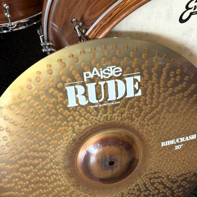 USED - Paiste 20" RUDE Ride-Crash Cymbal (2364g) [SKU 978384K] image 3