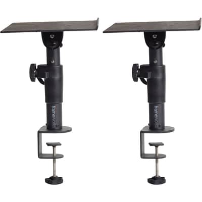 Gator Frameworks GFWSPKSTMNDSKCMP Clamp-On Studio Monitor Stand (Pair) image 2