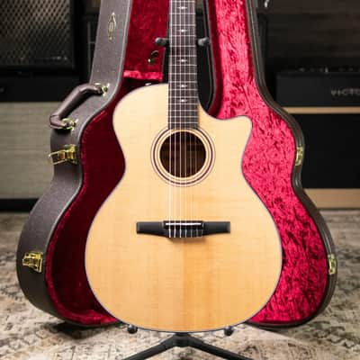 Taylor 314ce-N Grand Auditorium Nylon Acoustic/Electric Guitar with Hardshell Case image 12