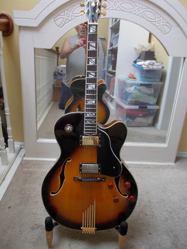 Washburn J-6S CUSTOM 1990's - Sunburst image 1