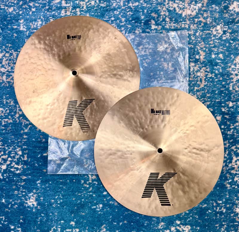 CLEAN LIGHT 14” Zildjian K Hihats 1027g 1370g image 1