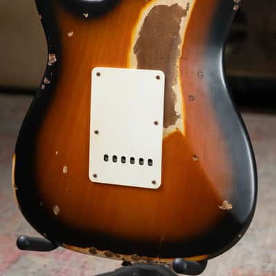 Nash S-57 Electric Guitar - 2-Tone Sunburst with Hardshell Case image 8