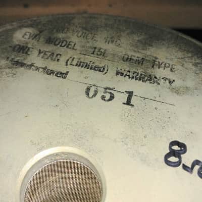 Weber Guitar Speaker Cabinet w/ EVM-15L image 3
