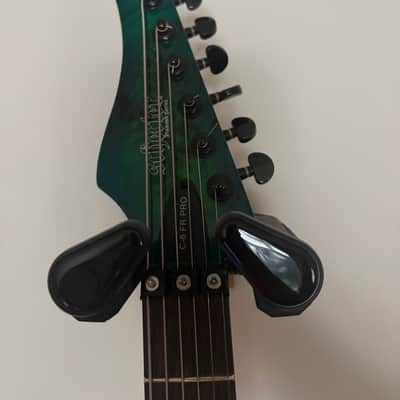 Schecter C-6 Pro FR 2018 - Present - Aqua Burst image 3