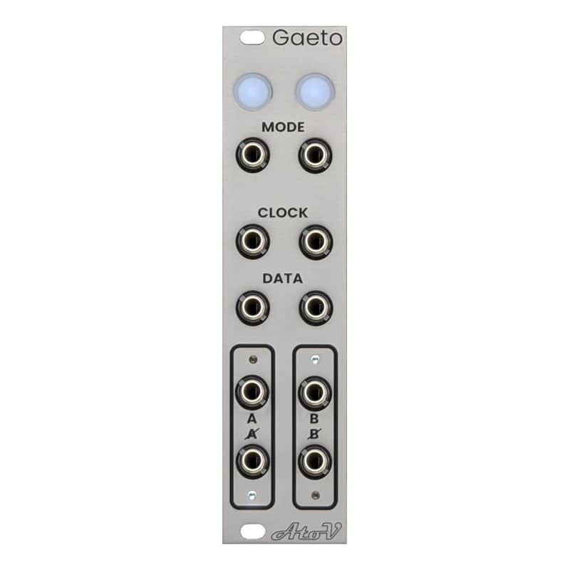 AtoV Project Gaeto Eurorack Clocked Logic Module (Silver) image 1