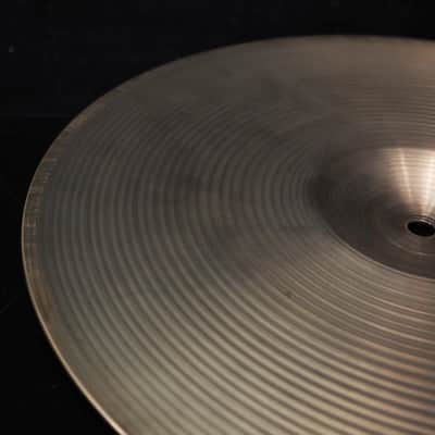 Zildjian USED ​​80s A Zildjian New Beat HiHat 14" pair [Top: 1024g / Bottom: 1418g] image 11