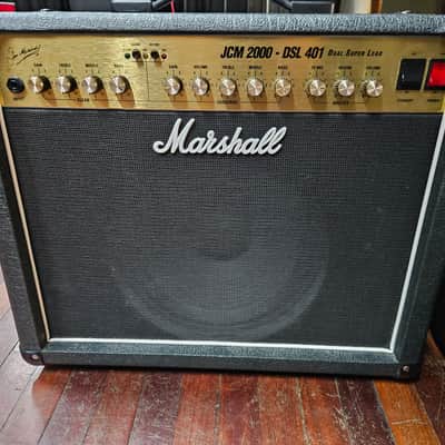 Marshall JCM 2000 DSL 401 Dual Super Lead 2-Channel 40-Watt 1x12" Guitar Combo 2000s - Black image 5