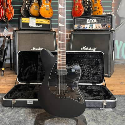 Jackson X Series Surfcaster 2025 Satin Black Electric Guitar image 1