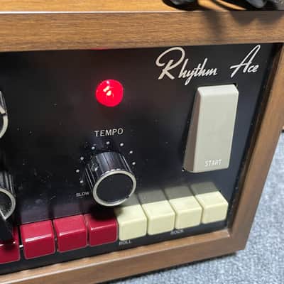 Ace Tone FR-6 Rhythm Ace Dead stock 1960s - Black / Wood image 4