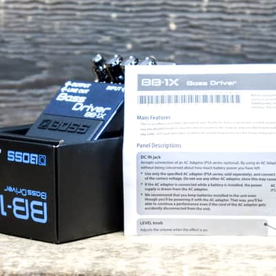 Boss BB-1X Bass Driver Special-Edition X-Series Bass Overdrive Effect Pedal image 7