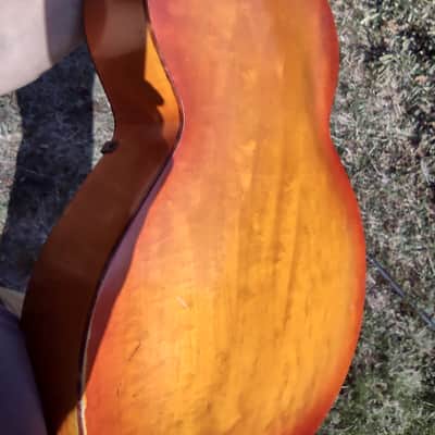 Kay Lark Junior 1930's-40's - Orange burst image 13