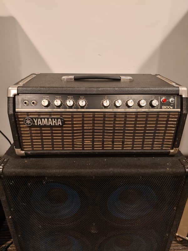Yamaha B100ii solid state bass head late 70's early 80's image 1