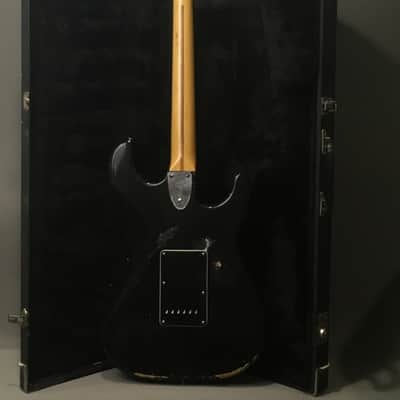 LEFTY! 1978 Vintage Fender Stratocaster Black Nitro Lacquer Strat Aged Relic Guitar Left CBS ‘78 HSC image 3