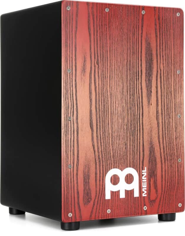Meinl Percussion Headliner Series Snare Cajon - Tango Red Fade (MCAJ100BK-TRFd1) image 1
