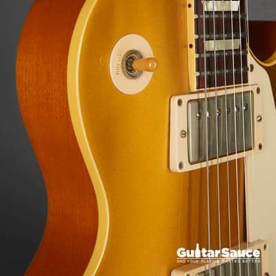 Gibson Custom Shop Les Paul 57 VOS 2005 -  Goldtop (Cod.1556UG) image 12