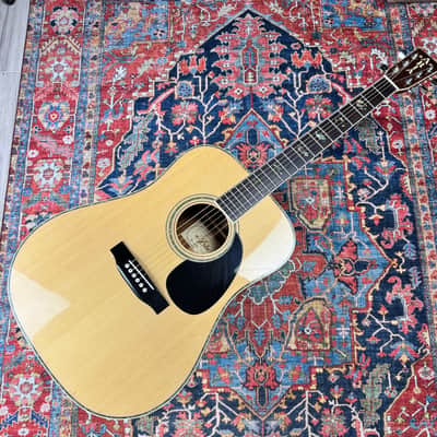 Aria W30D X-Braced 1970's Dreadnought MIJ image 3