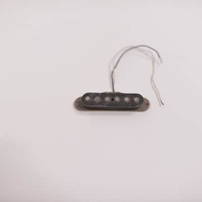 1975 Vintage Fender Stratocaster Middle Neck Pickup Gray-Bottom Flat-Pole 5.35K Electric Guitar 1970's image 1