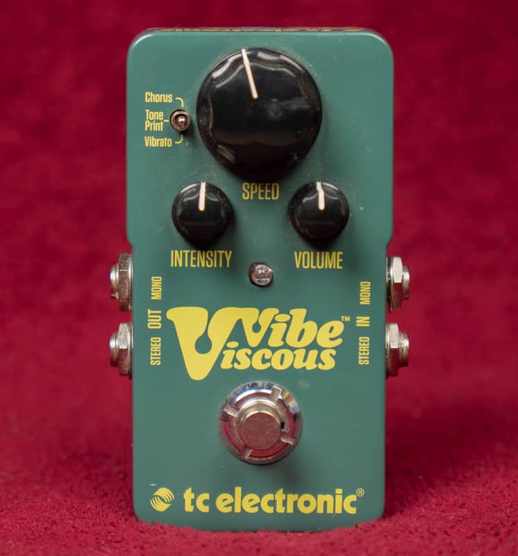 TC Electronic Viscous Vibe Vibrato 2015 - Present - Teal image 1