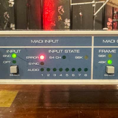 RME ADI-642 MADI / AES Digital Format Converter 2010s - Blue image 3