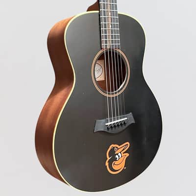 Taylor x MLB GS Mini Baltimore Orioles Acoustic Guitar - Black image 2