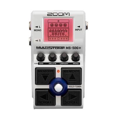Zoom MS-50G+ MultiStomp Multi-Effects Pedal image 1