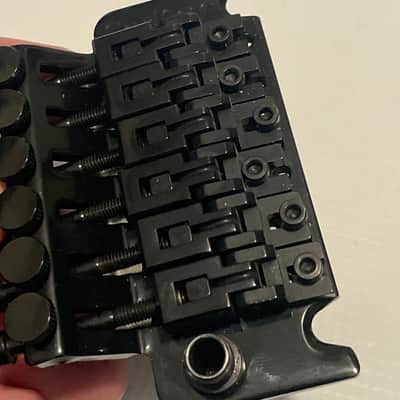 2020's Era Used FRT-01000 1000 Series Licensed Floyd Rose Black Guitar Tremolo Bridge & Arm image 14