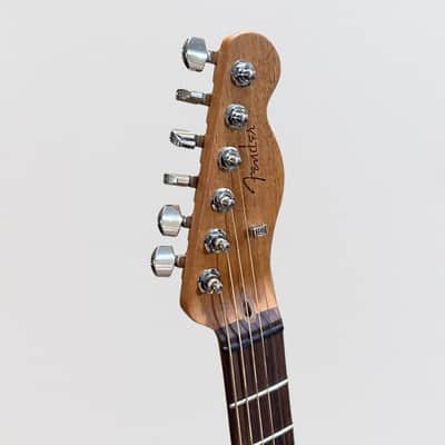 Fender Acoustasonic Player Telecaster Acoustic-Electric Guitar - Brushed Black image 6