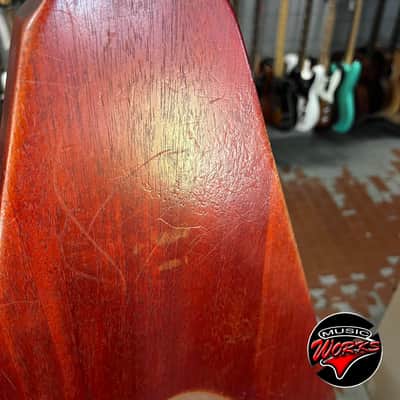 Gibson   Flying V Faded Cherry Red image 12